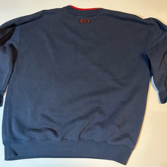 Vintage 90s Express EXP Athletique Sweatshirt Sz XS Oversized - Picture 7 of 7